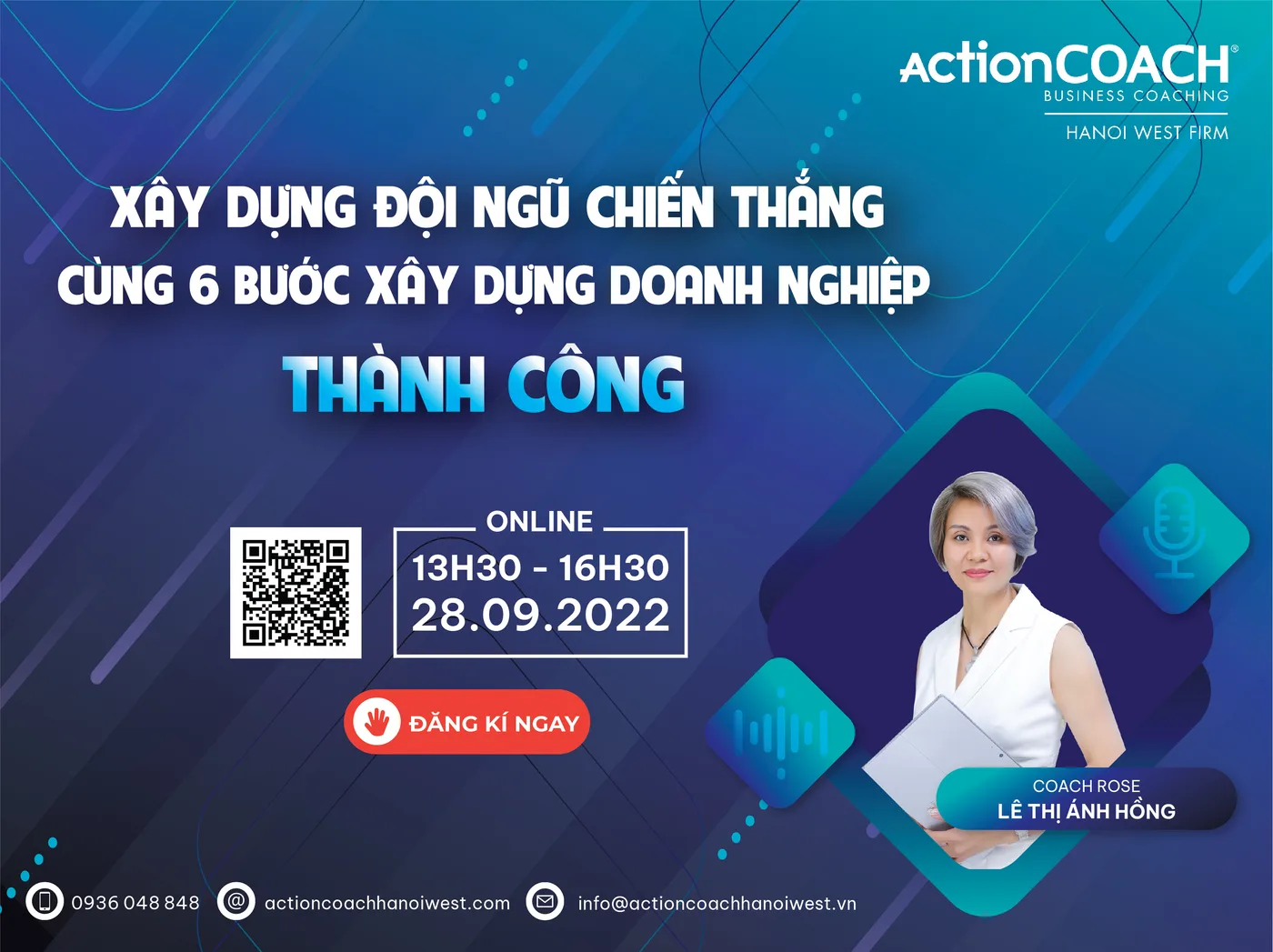 XÂY DỰNG ĐỘI NHÓM CHIẾN THẮNG CÙNG 6 BƯỚC XÂY DỰNG DOANH NGHIỆP THÀNH CÔNG