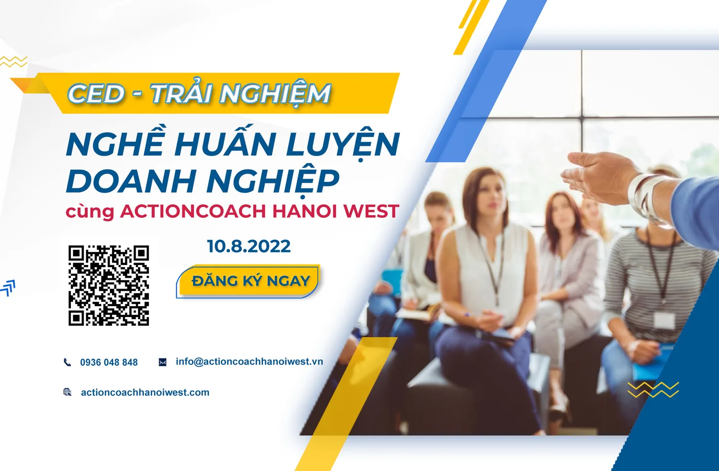 Trở thành Nhà Huấn luyện Doanh nghiệp Hanoi Coaching Group