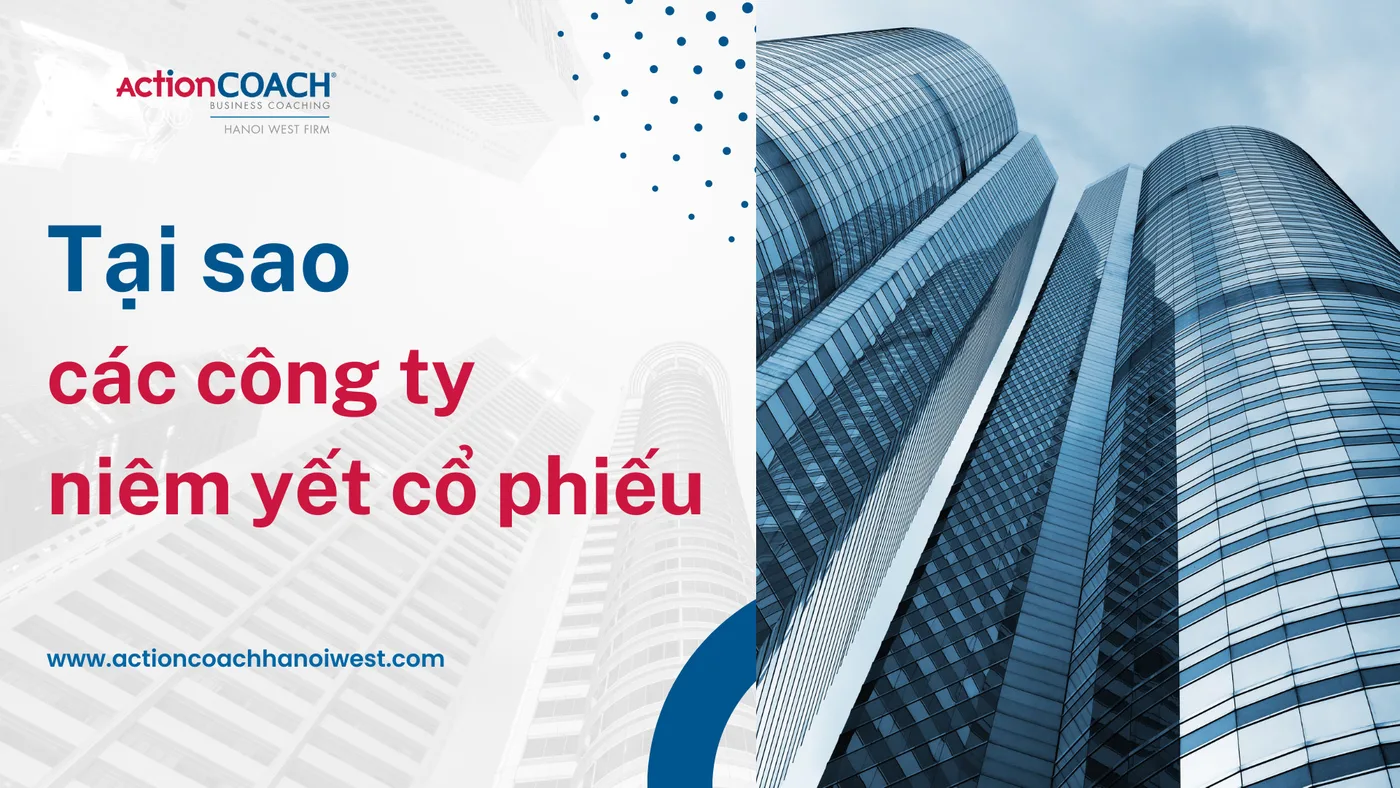 Tại sao các công ty niêm yết cổ phiếu