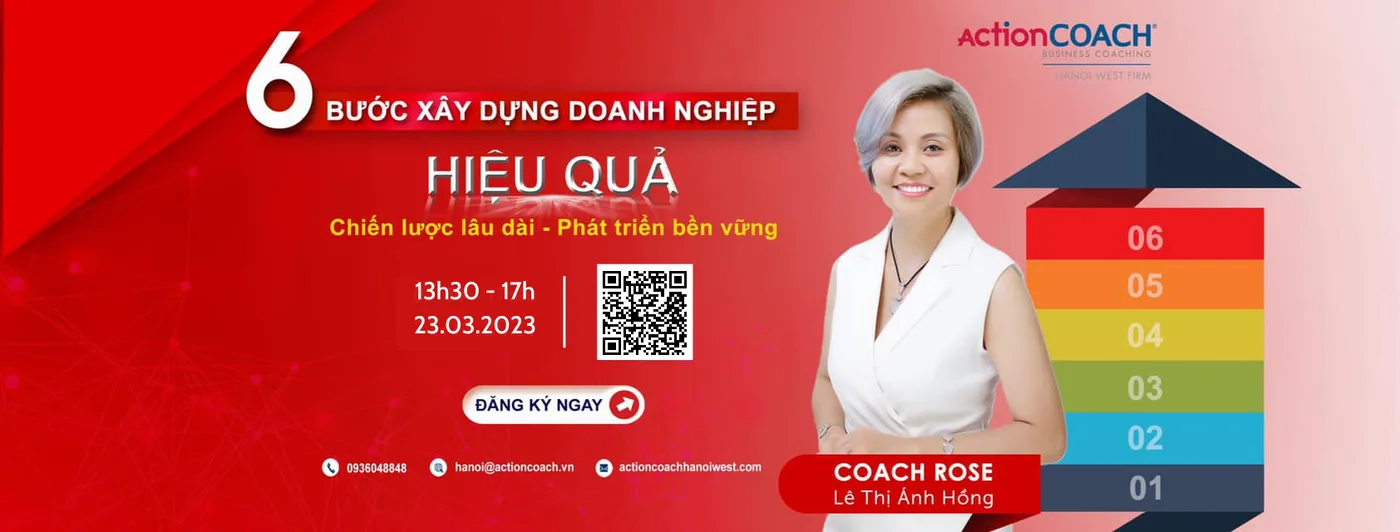 Chương trình 6 bước xây dựng doanh nghiệp hiệu quả