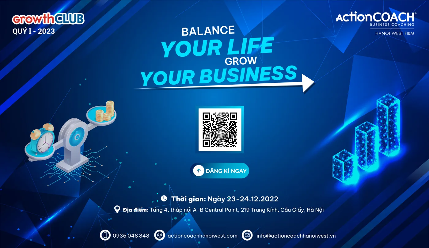 GROWTHCLUB quý 1 năm 2023 - Balance Your Life - Grow Your Business