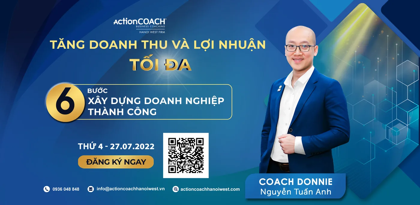 6 BƯỚC XÂY DỰNG DOANH NGHIỆP THÀNH CÔNG